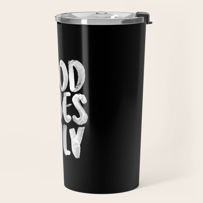 Good Vibes Only Travel Mug Gallery Image 2