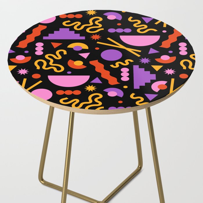 Purple ramen Side Table Gallery Image 2