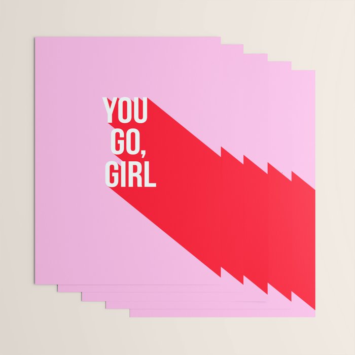 Girl Power - You go girl! Wrapping Paper Gallery Image 3