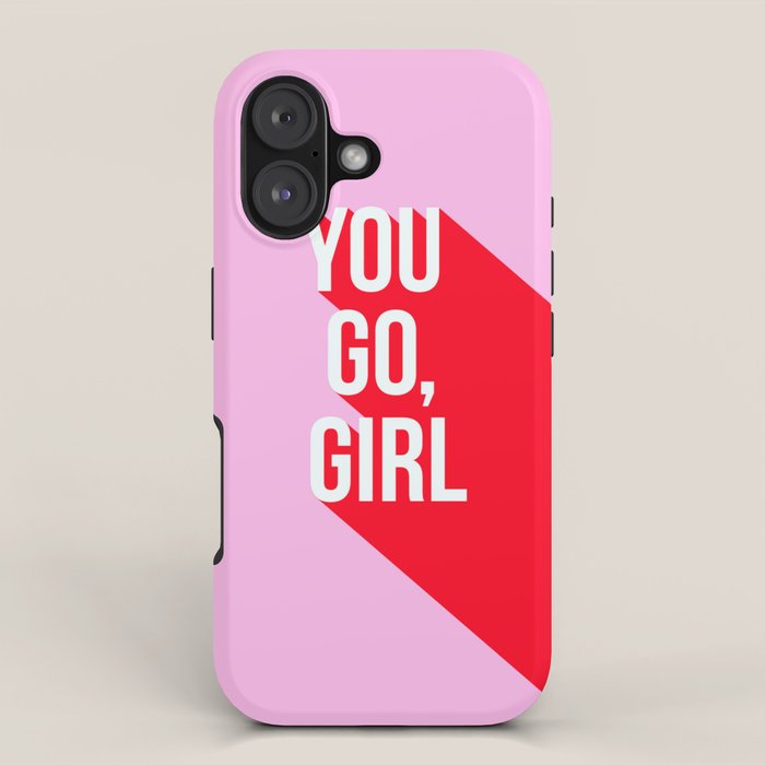 Girl Power - You go girl! iPhone Case Gallery Image 1