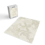 calming essentials traces neutral white Jigsaw Puzzle Gallery Image 2