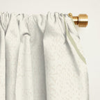 calming essentials traces neutral white Window Curtain Gallery Image 2