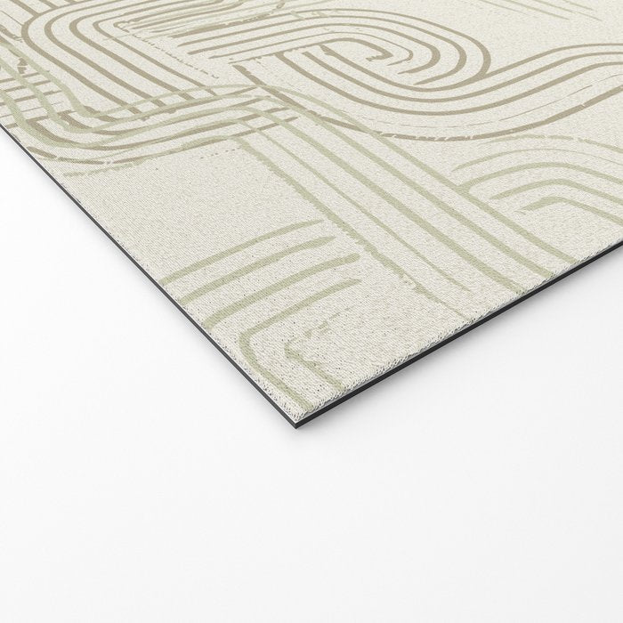 calming essentials traces neutral white Welcome Mat Gallery Image 2