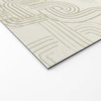calming essentials traces neutral white Welcome Mat Gallery Image 2