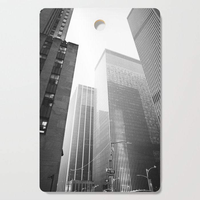 NYC Black and White Cutting Board Gallery Image 1