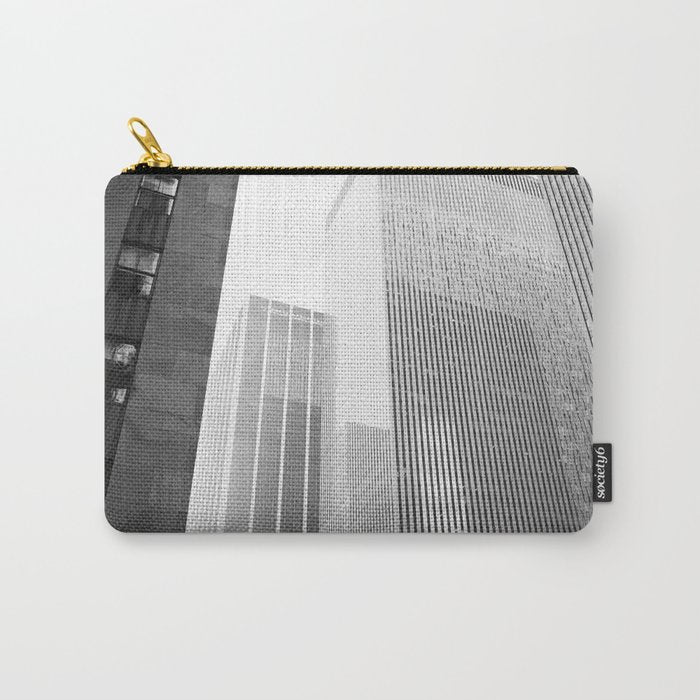 NYC Black and White Carry All Pouch Gallery Image 1