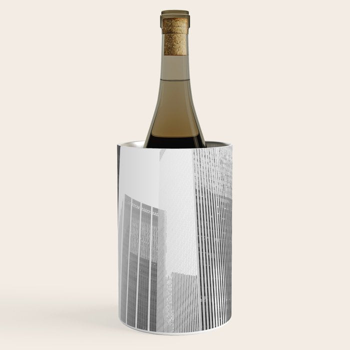NYC Black and White Wine Chiller Gallery Image 1