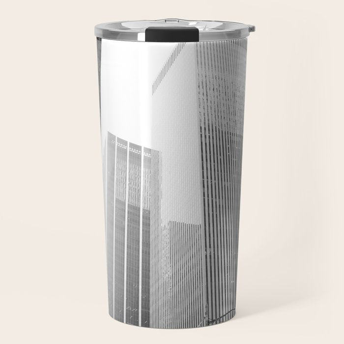 NYC Black and White Travel Mug Gallery Image 1