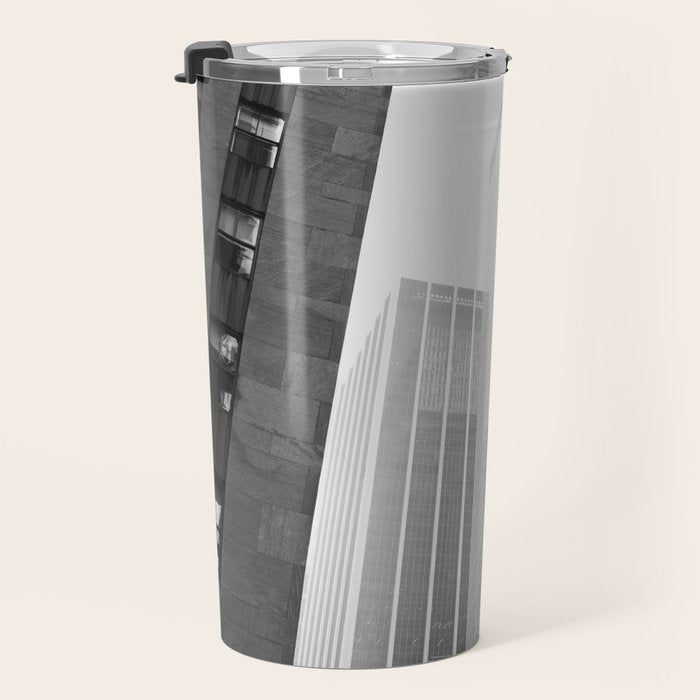 NYC Black and White Travel Mug Gallery Image 3