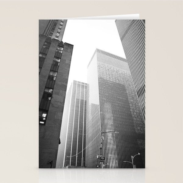 NYC Black and White Stationery Card Gallery Image 2