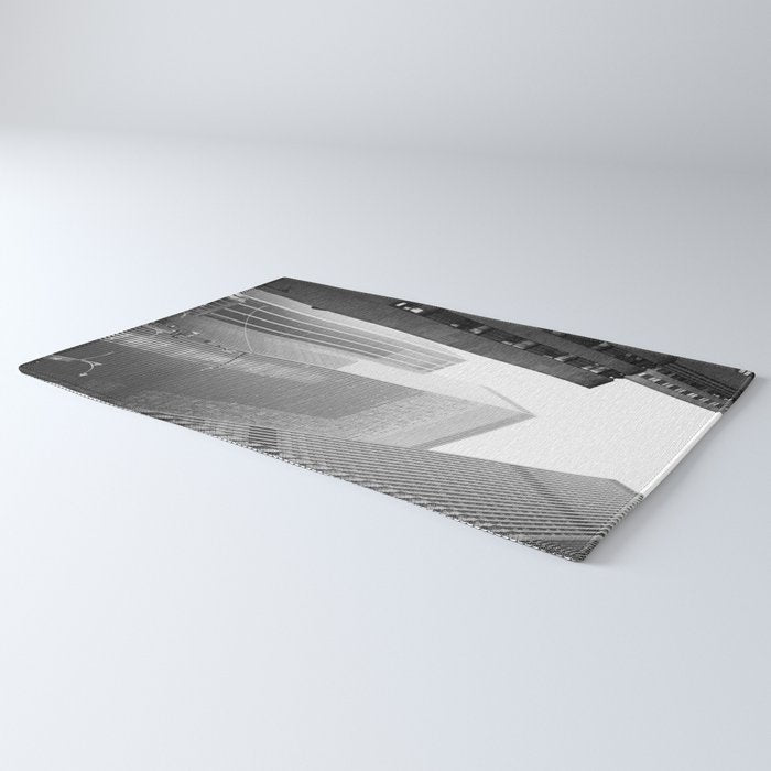 NYC Black and White Rug Gallery Image 3