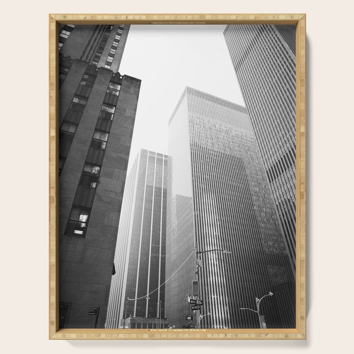 NYC Black and White Serving Tray Gallery Image 1