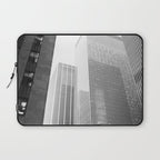 NYC Black and White Laptop Sleeve Gallery Image 1