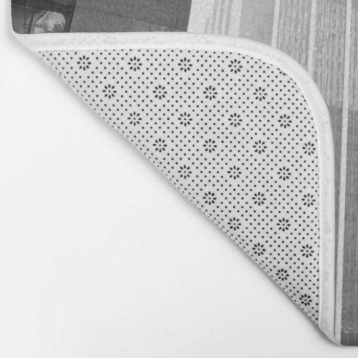 NYC Black and White Bath Mat Gallery Image 2