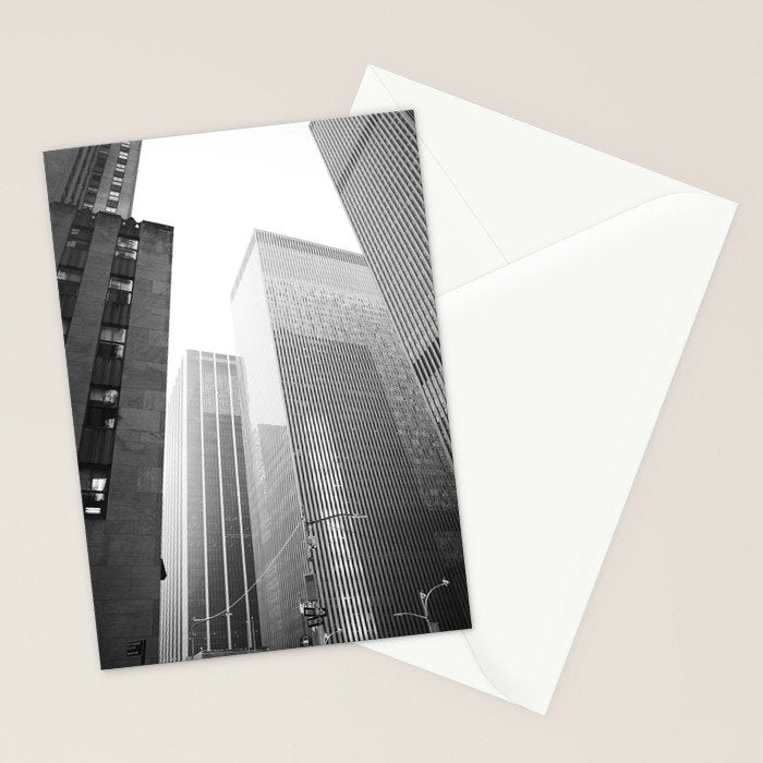 NYC Black and White Stationery Card Gallery Image 2