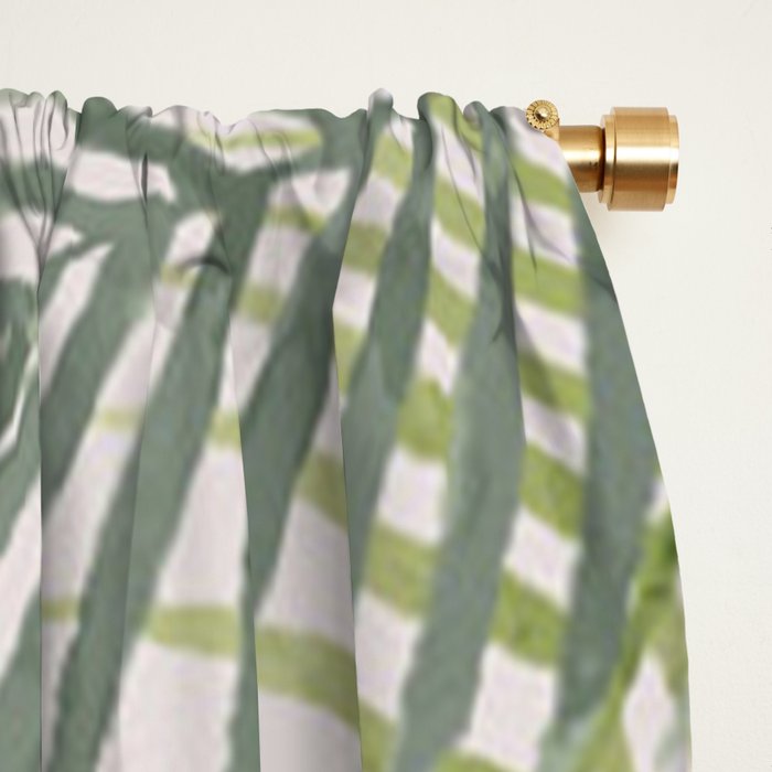 Palm leaves Window Curtain Gallery Image 2
