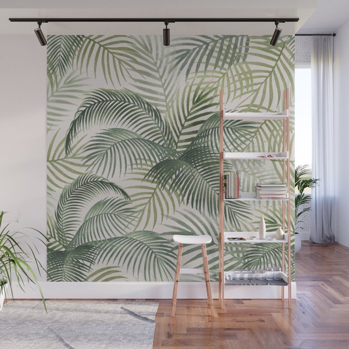 Palm leaves Wall Mural Gallery Image 1