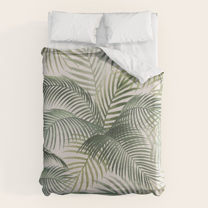 Palm leaves Duvet Cover Gallery Image 1