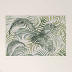 Palm leaves Welcome Mat Gallery Image 1