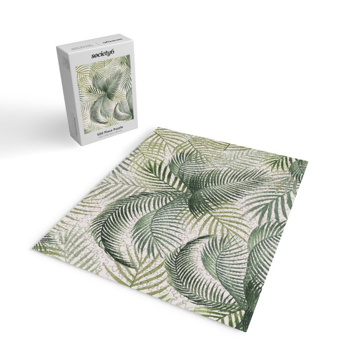 Palm leaves Jigsaw Puzzle Gallery Image 2