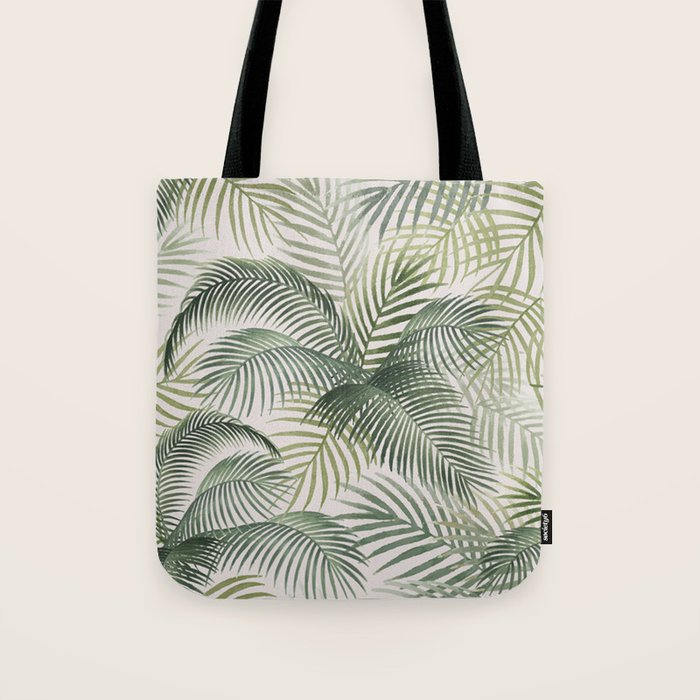 Palm leaves Tote Bag Gallery Image 1