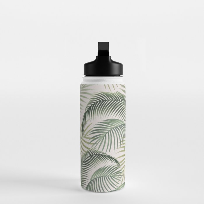 Palm leaves Water Bottle Gallery Image 3