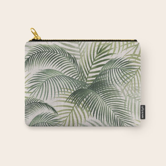 Palm leaves Carry All Pouch Gallery Image 1