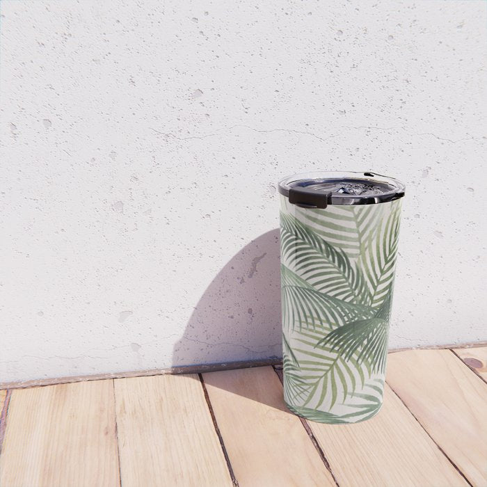 Palm leaves Travel Mug Gallery Image 4