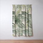 Palm leaves Window Curtain Gallery Image 3