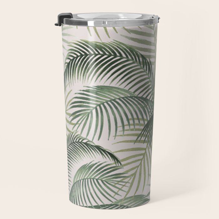 Palm leaves Travel Mug Gallery Image 3