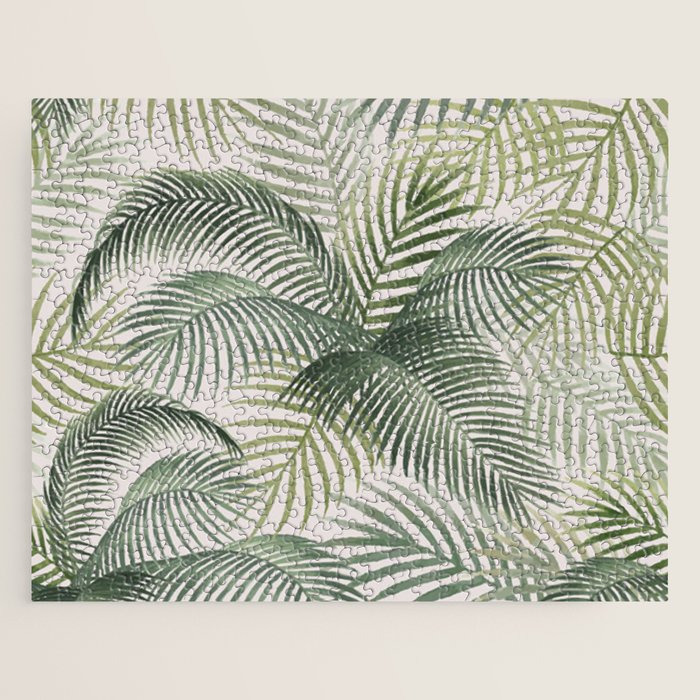 Palm leaves Jigsaw Puzzle Gallery Image 1