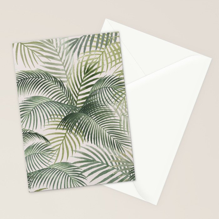 Palm leaves Stationery Card Gallery Image 2