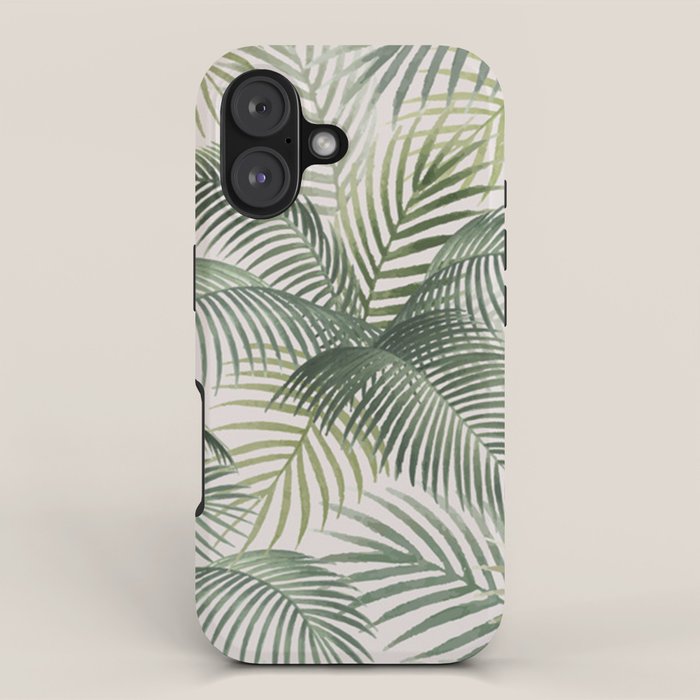 Palm leaves iPhone Case Gallery Image 1