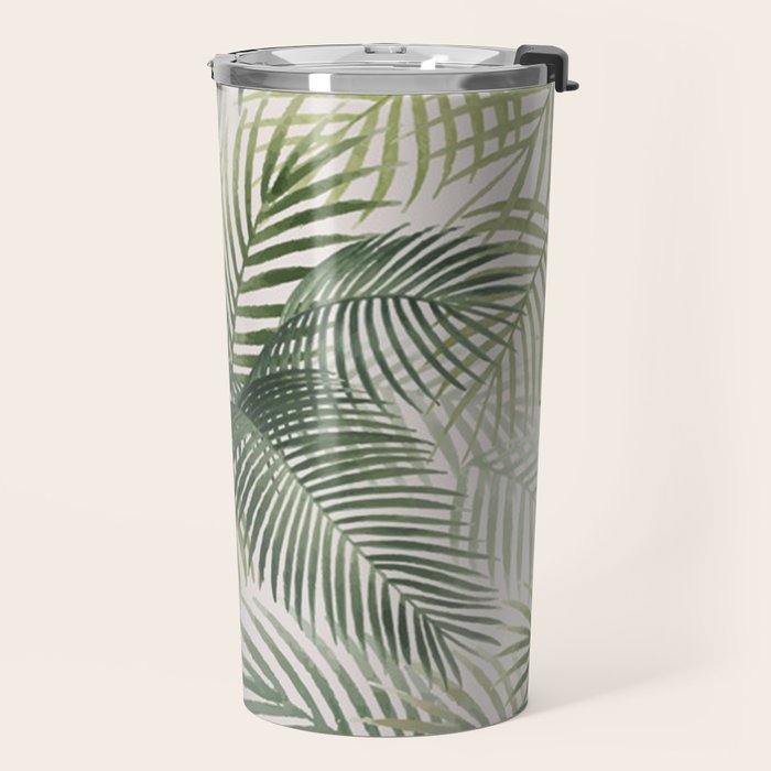 Palm leaves Travel Mug Gallery Image 2