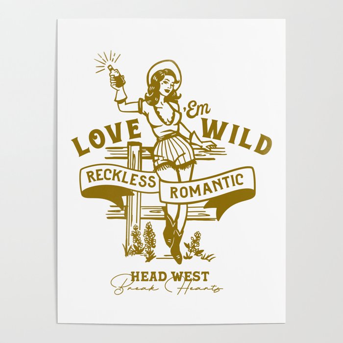 Reckless Romantic Cowgirl Poster Gallery Image 4