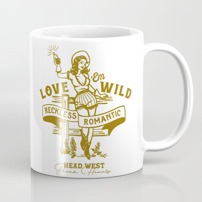 Reckless Romantic Cowgirl Coffee Mug Gallery Image 1