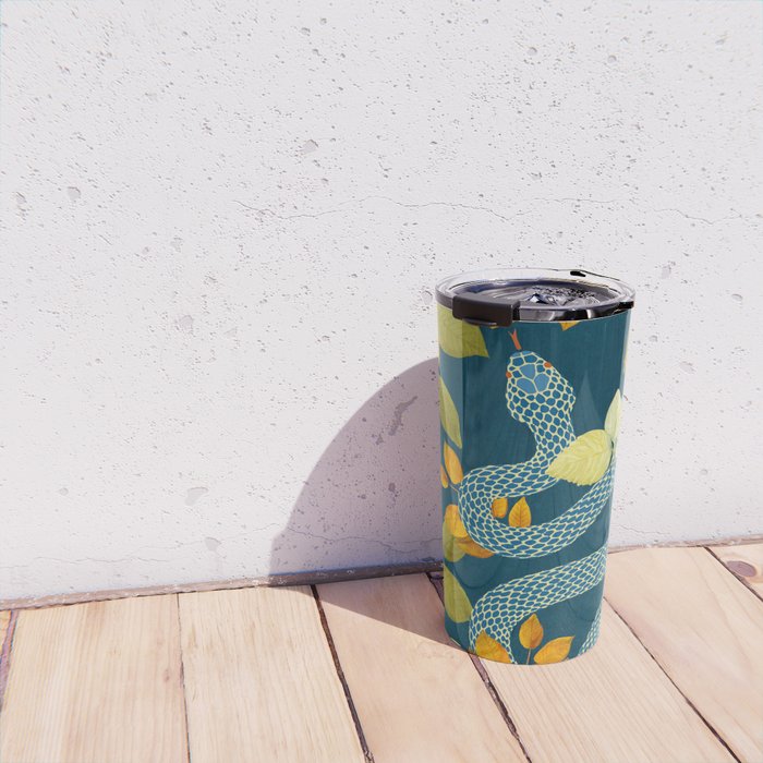 Autumn Serpent Garden Travel Mug Gallery Image 4
