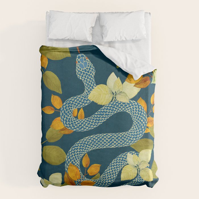 Autumn Serpent Garden Duvet Cover Gallery Image 6