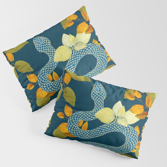 Autumn Serpent Garden Pillow Sham Gallery Image 3