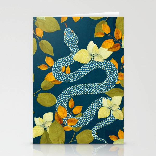 Autumn Serpent Garden Stationery Card Gallery Image 2