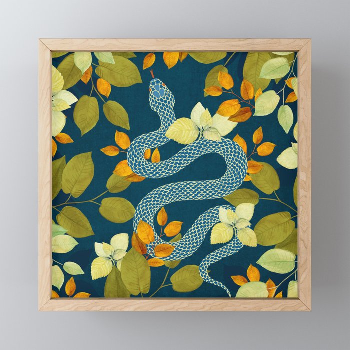Autumn Serpent Garden Mini Art Print Gallery Image 1
