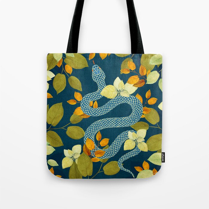 Autumn Serpent Garden Tote Bag Gallery Image 1