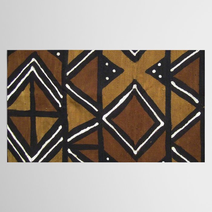 African Pattern - African Mudcloth Design Tablecloth Gallery Image 2