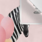 PARTY ZEBRA Wall Tapestry Gallery Image 3