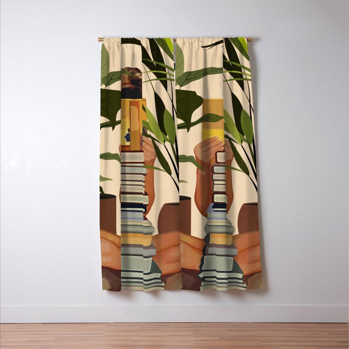 Book Lover Window Curtain Gallery Image 3