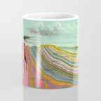 Landscape Painting, Cool Designs, Trippy Art, Mountain Painting, Scientific Poster - Geology Coffee Mug Gallery Image 4