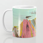 Landscape Painting, Cool Designs, Trippy Art, Mountain Painting, Scientific Poster - Geology Coffee Mug Gallery Image 3