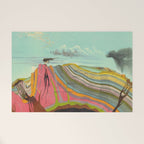 Landscape Painting, Cool Designs, Trippy Art, Mountain Painting, Scientific Poster - Geology Welcome Mat Gallery Image 1