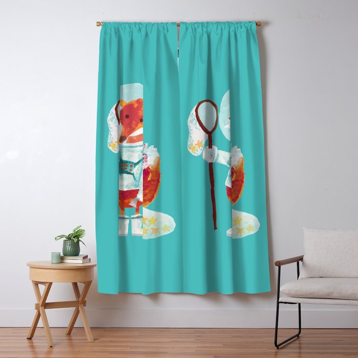 Catch the falling stars Window Curtain Gallery Image 5