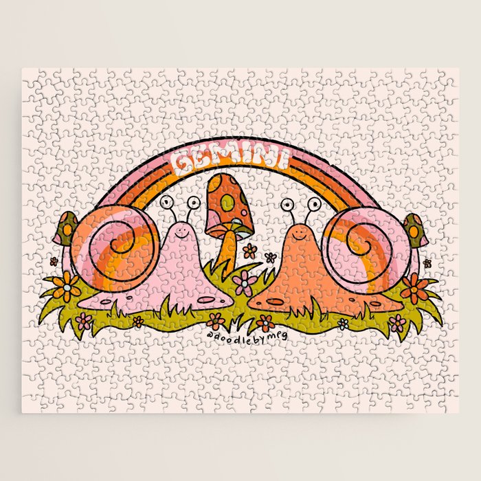 Gemini Snail Jigsaw Puzzle Gallery Image 1